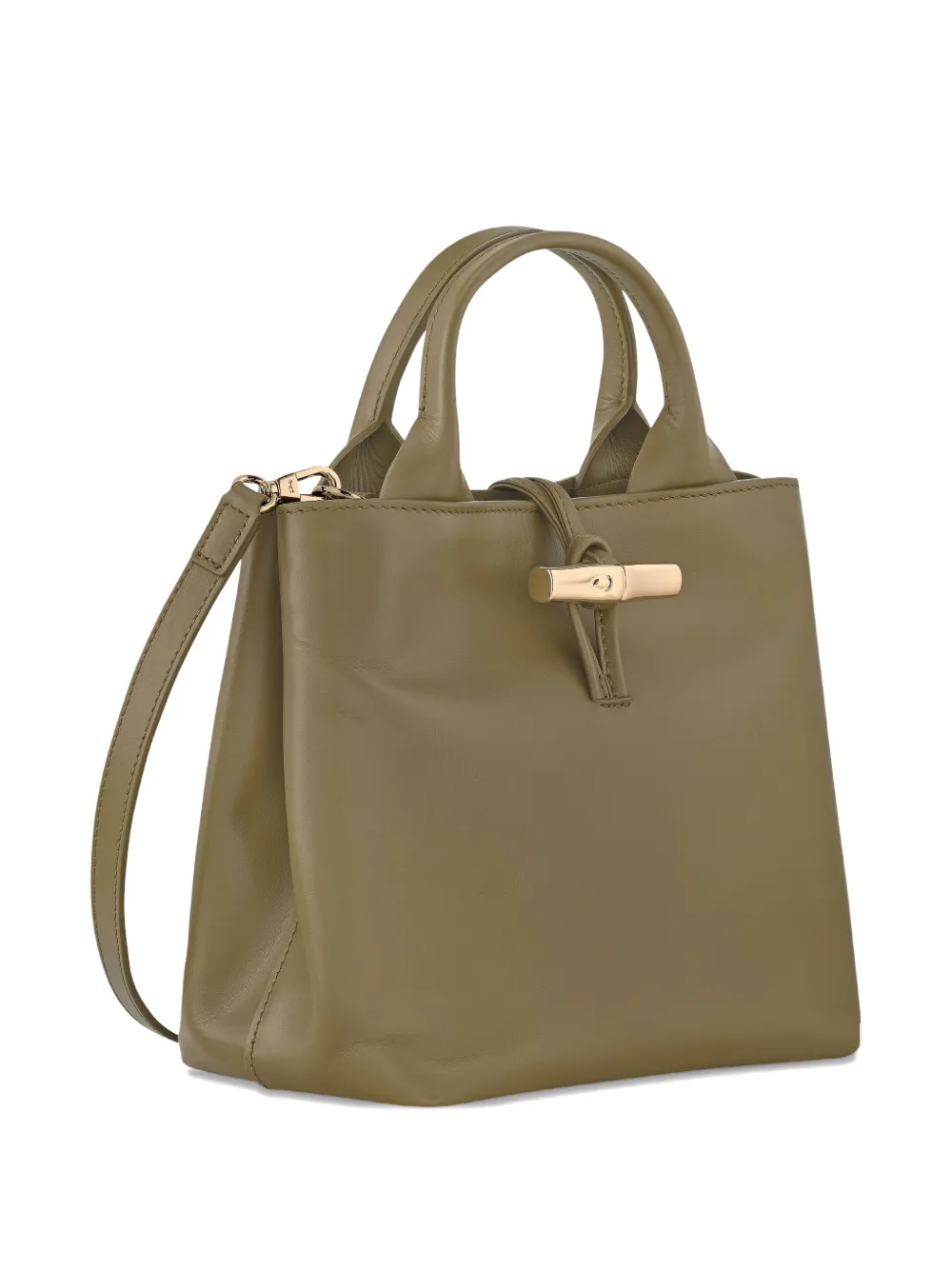Longchamp Kleine Le Roseau handtas Groen