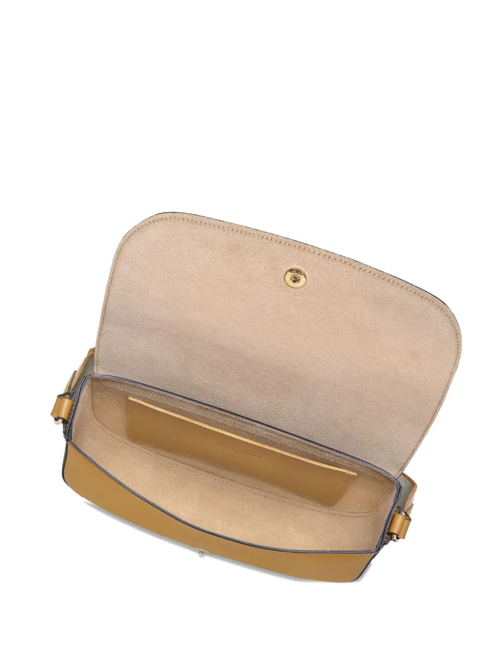 Longchamp medium Épure flap-closure calfskin cross-body bag Bruin
