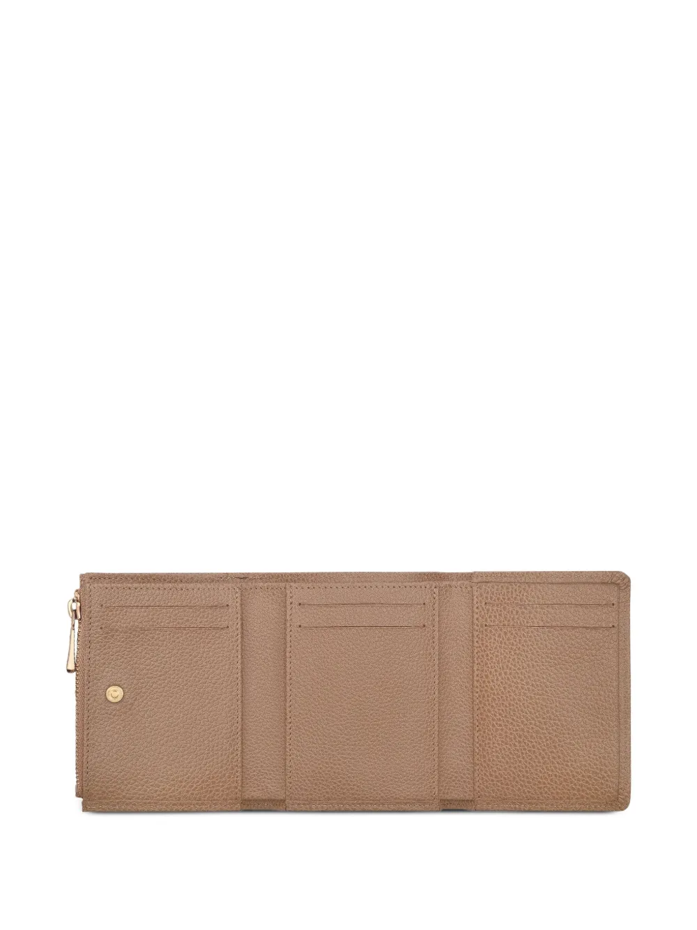 Longchamp Leren pasjeshouder Beige
