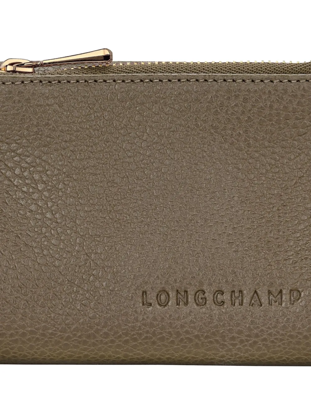 Longchamp Leren pasjeshouder Bruin