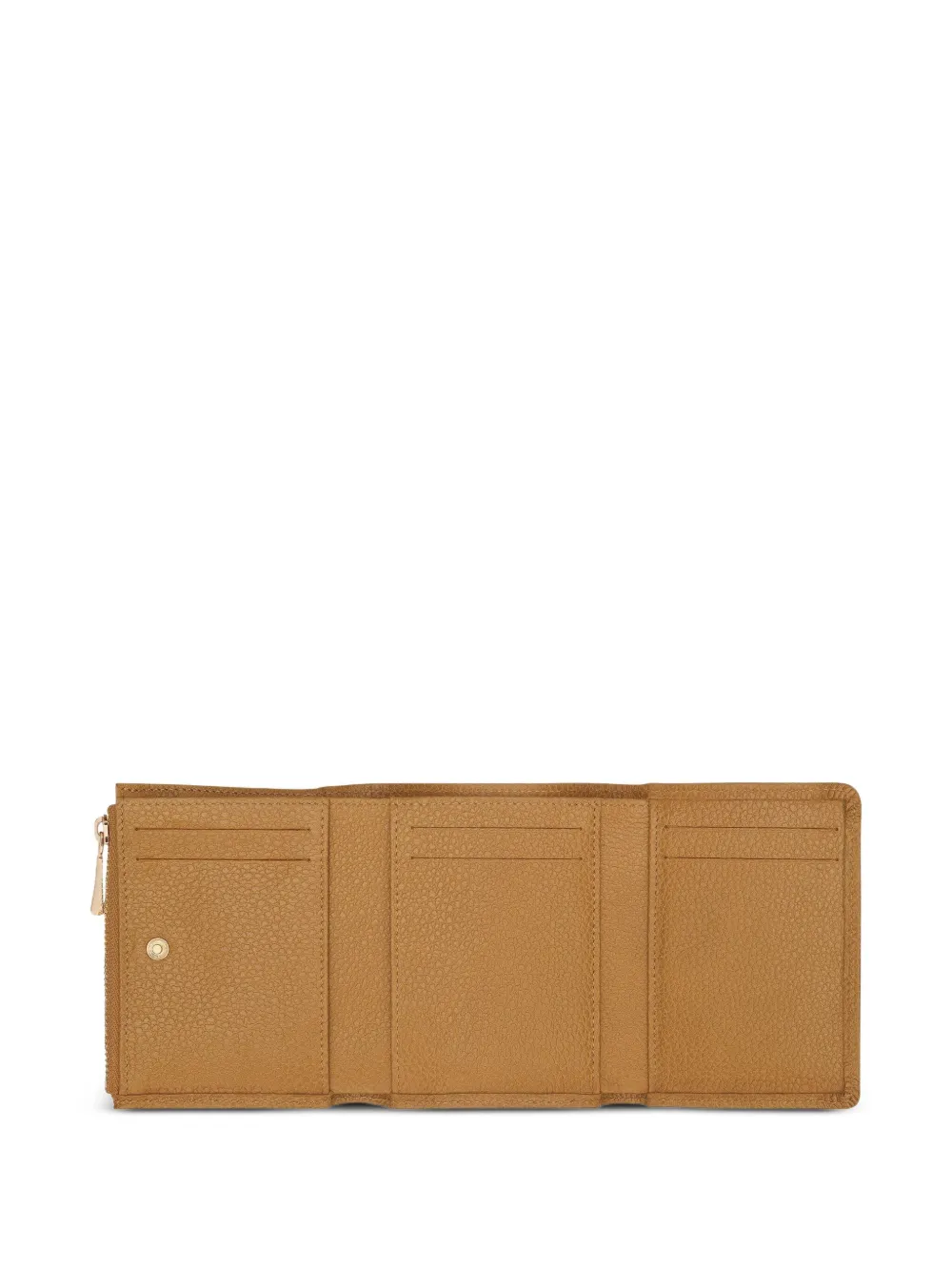 Longchamp Leren pasjeshouder Beige