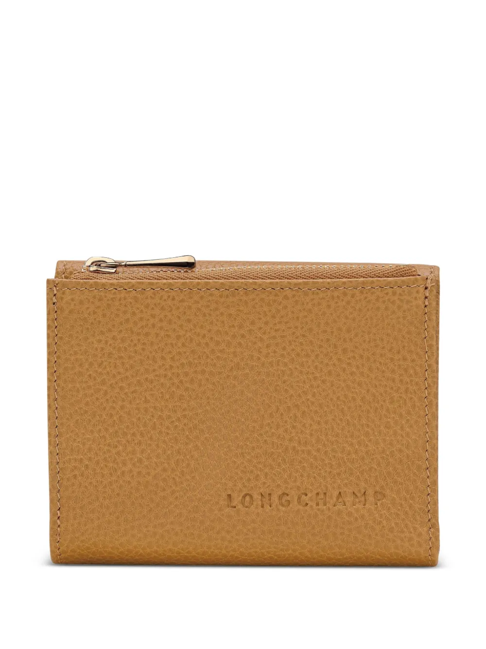 Longchamp Leren pasjeshouder Beige