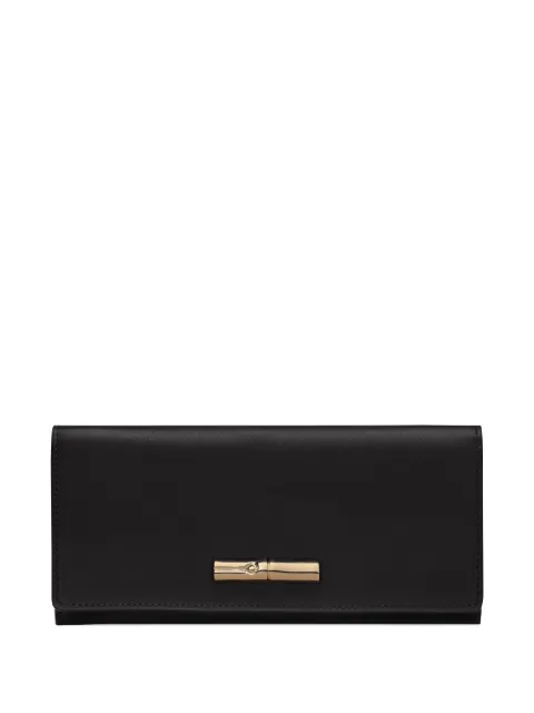Longchamp Le Roseau long continental wallet