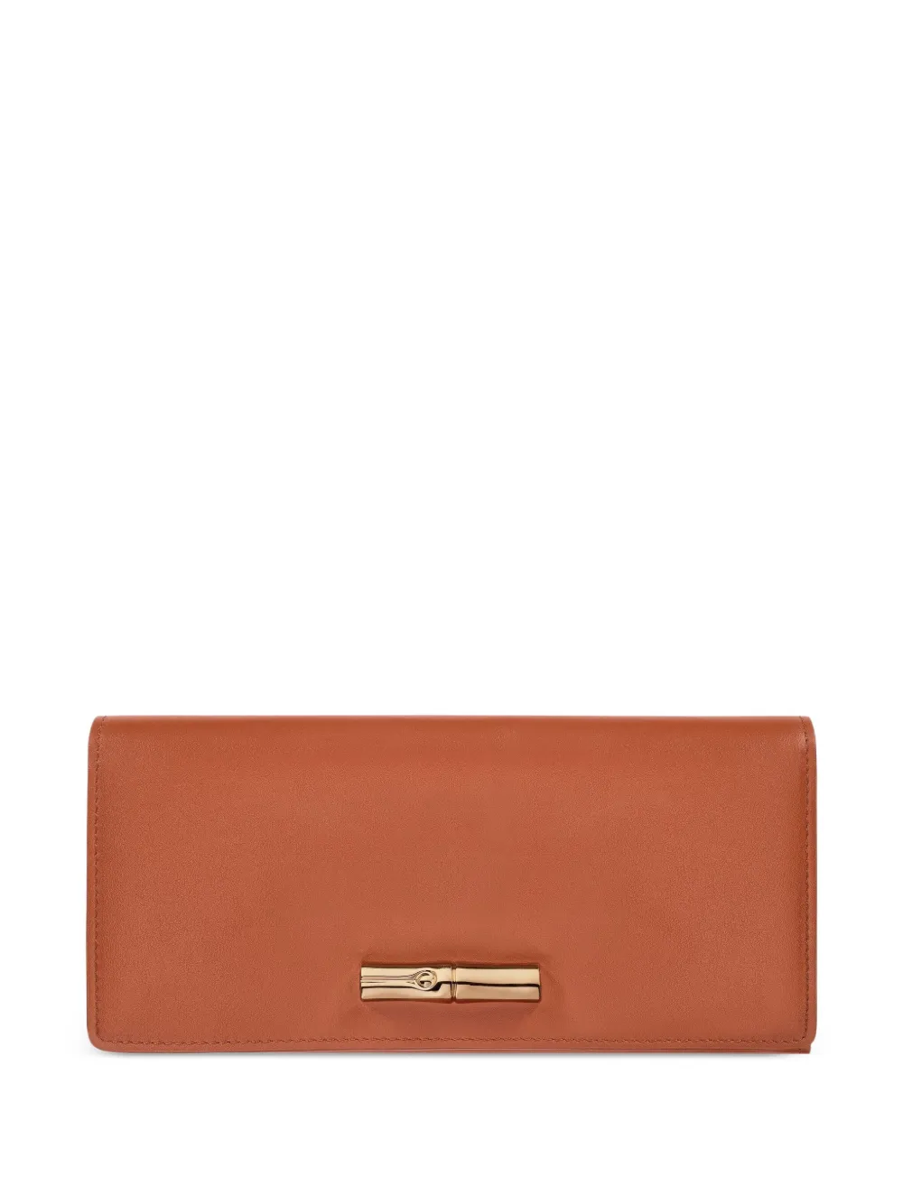 Longchamp Le Roseau 財布 - ブラウン Longchamp Le Roseau 財布 - ブラウン