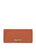 Longchamp Le Roseau leather wallet - Brown