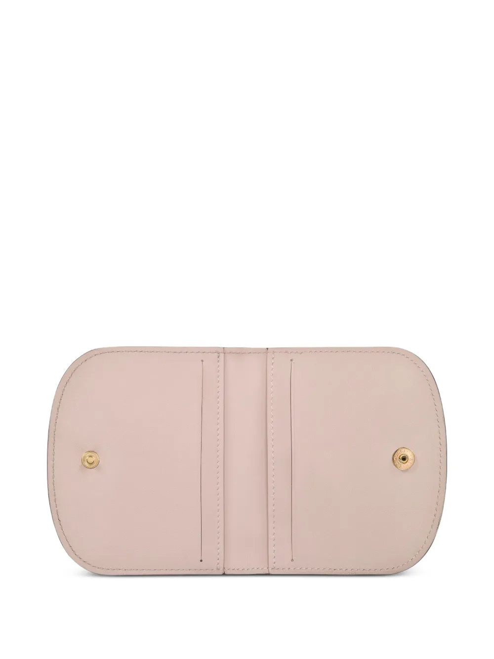 Longchamp Pasjeshouder met logo-reliëf Roze