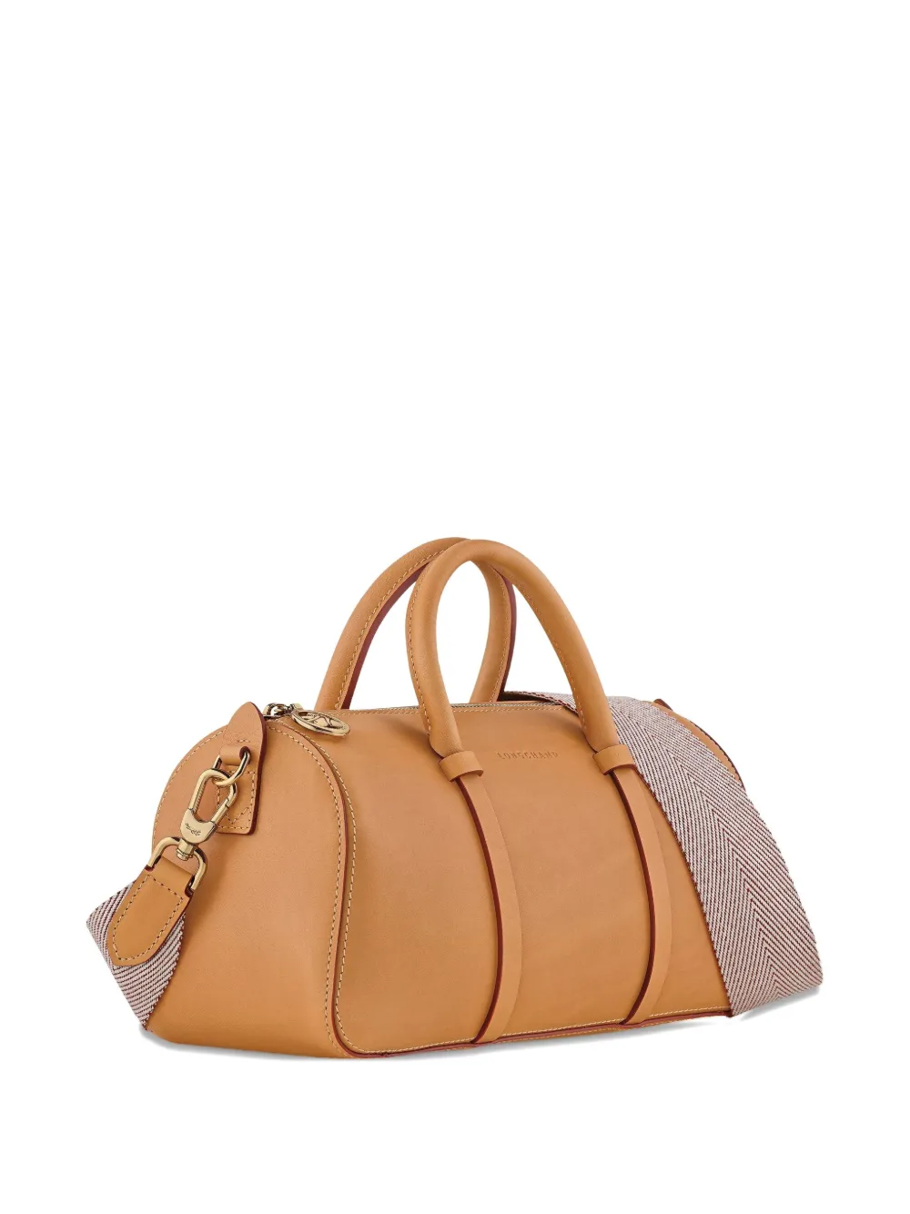 Longchamp Daylong leren handtas Beige