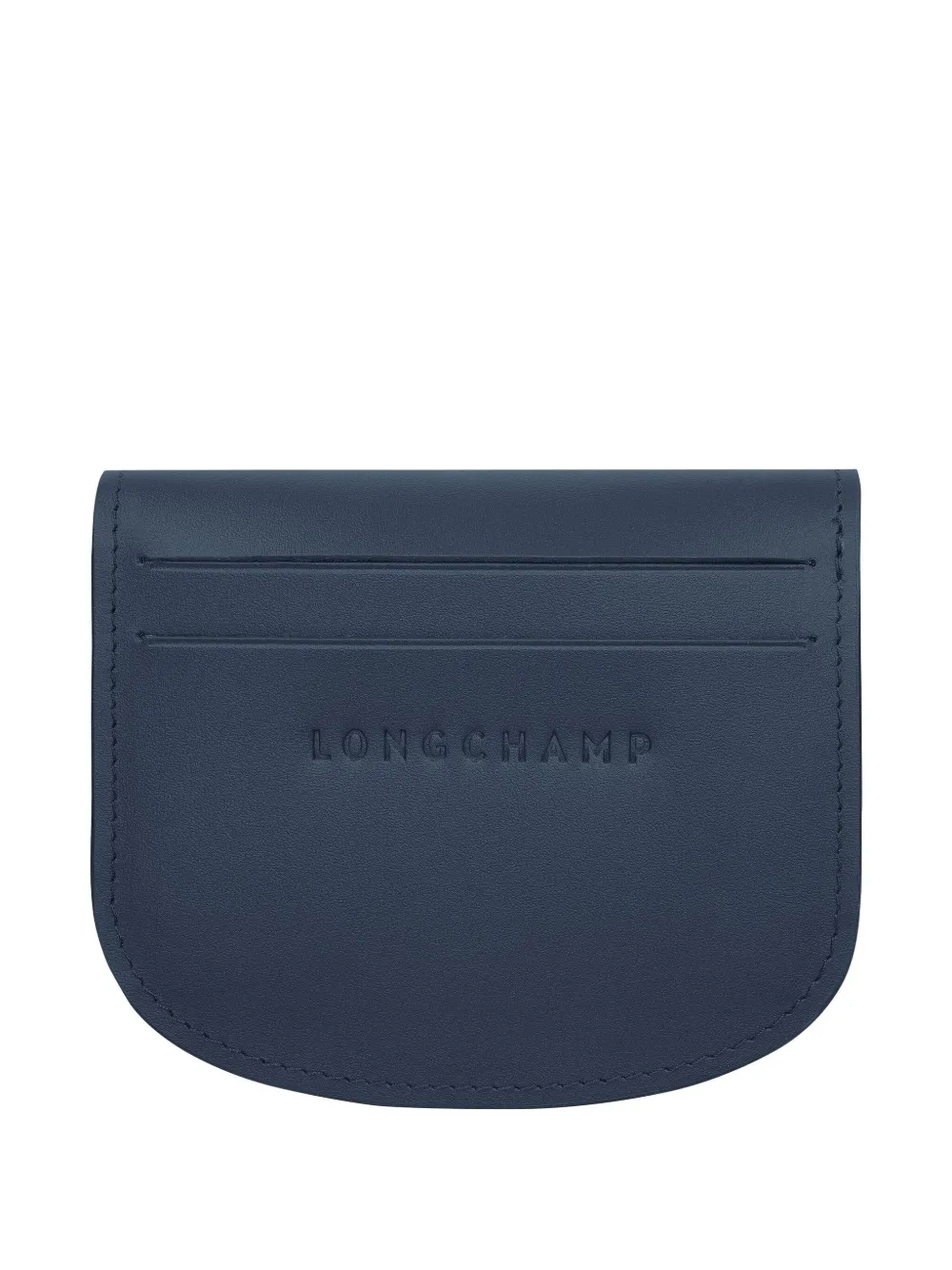 Longchamp Leren pasjeshouder - Blauw