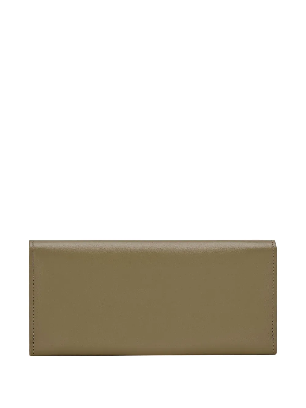 Longchamp Le Roseau bamboo-clasp leather wallet - Bruin