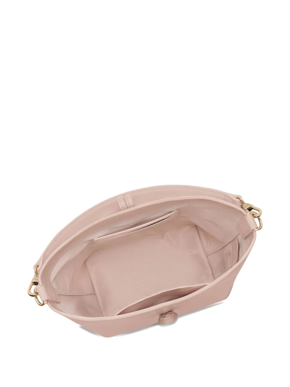 Longchamp Le Roseau mini bucket-tas Roze