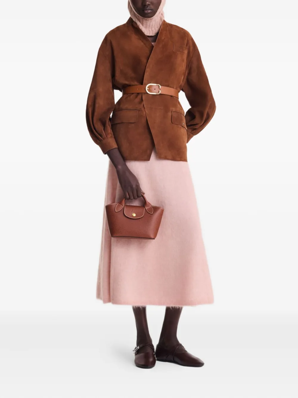 Longchamp Épure textured leather mini bag | Image 2