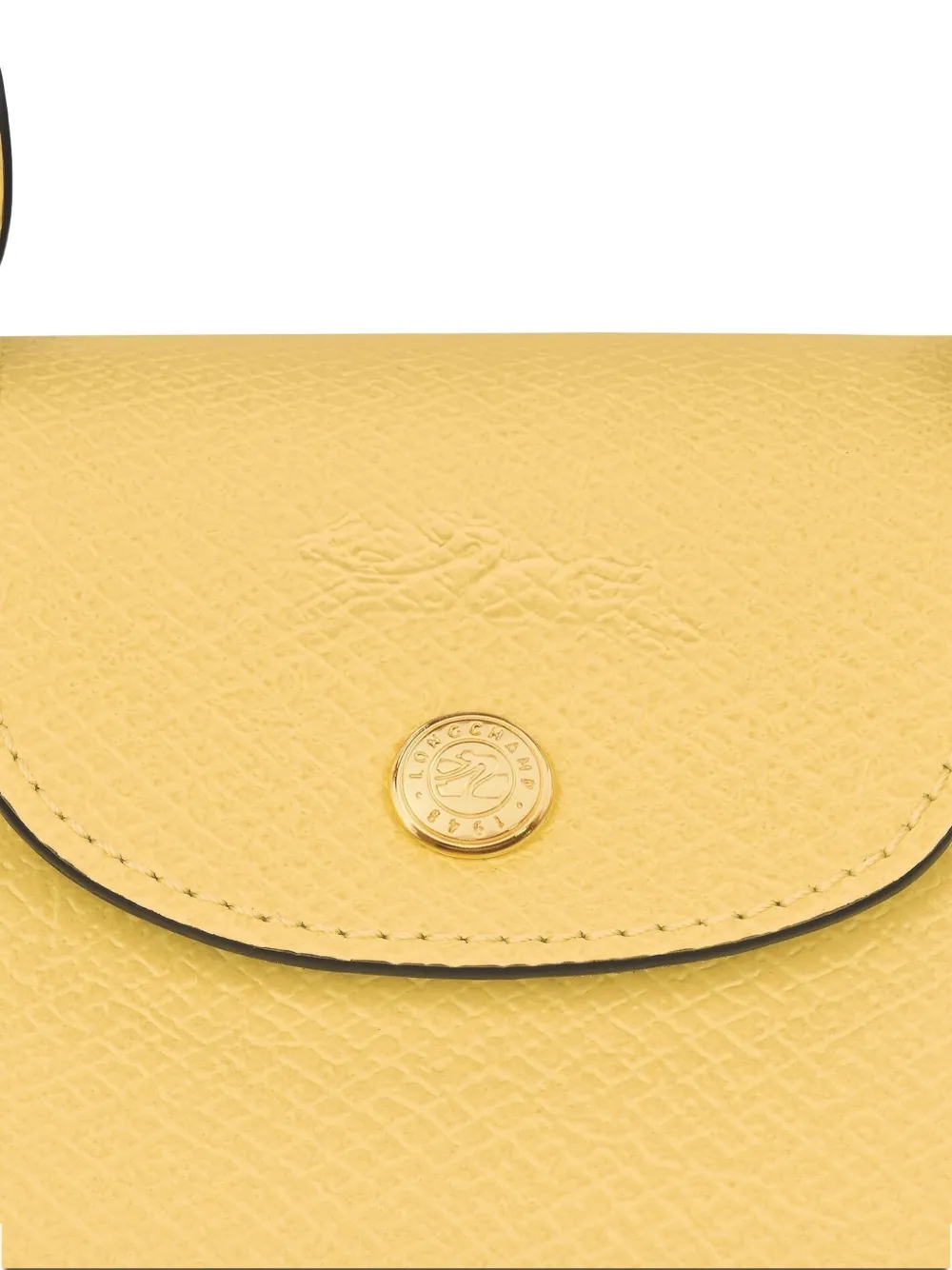 Longchamp Épure mini-tas Geel