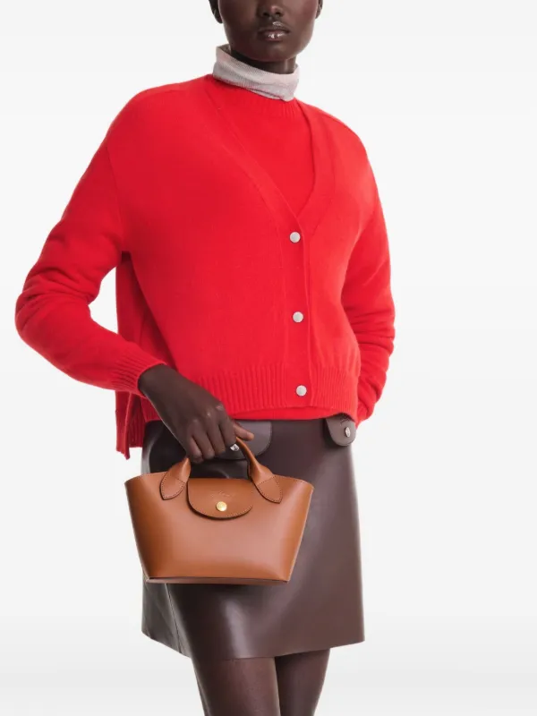 Longchamp Épure Leather Mini Bag | Brown | FARFETCH