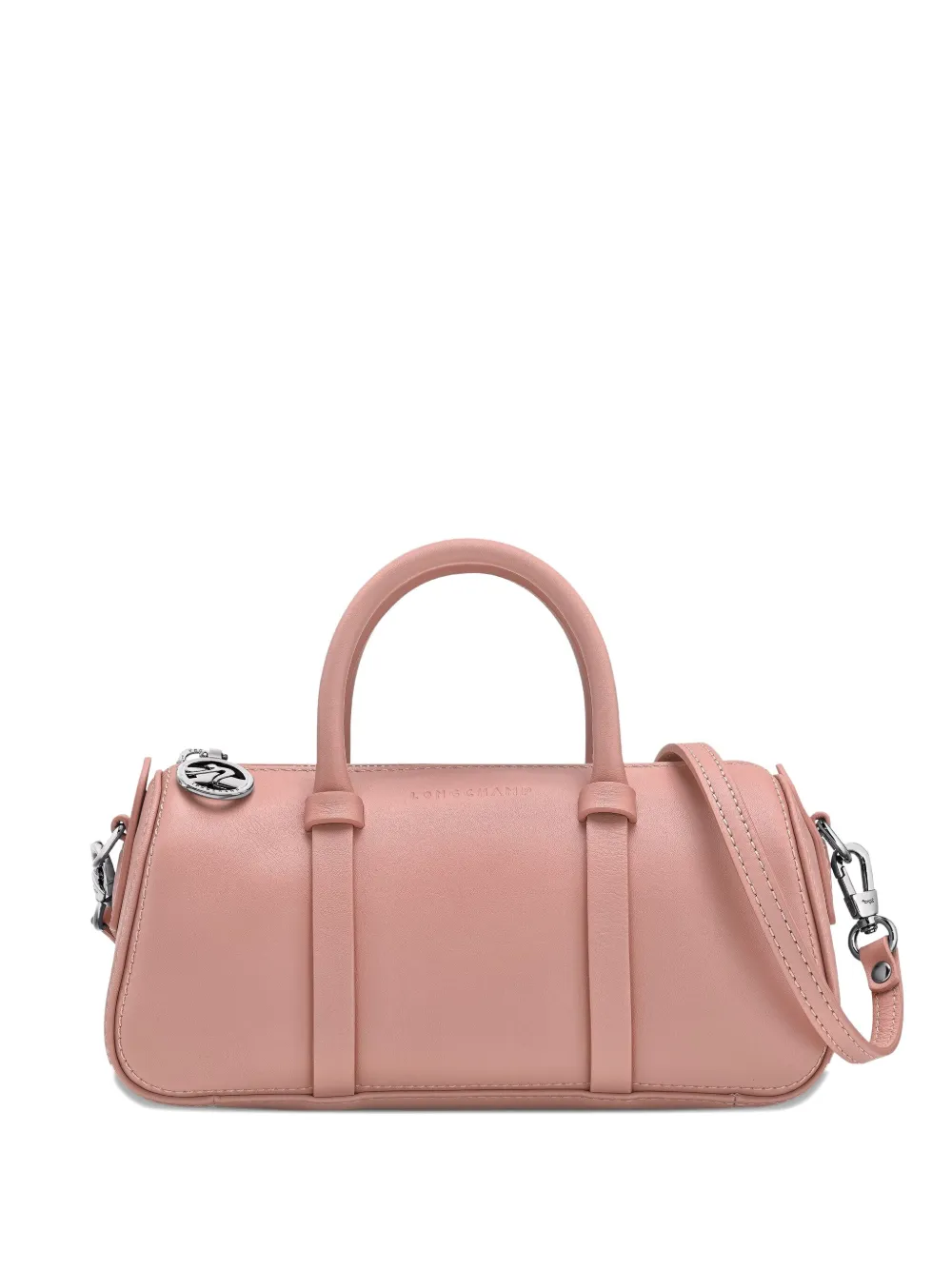 Longchamp small Daylong bowling tote bag Roze