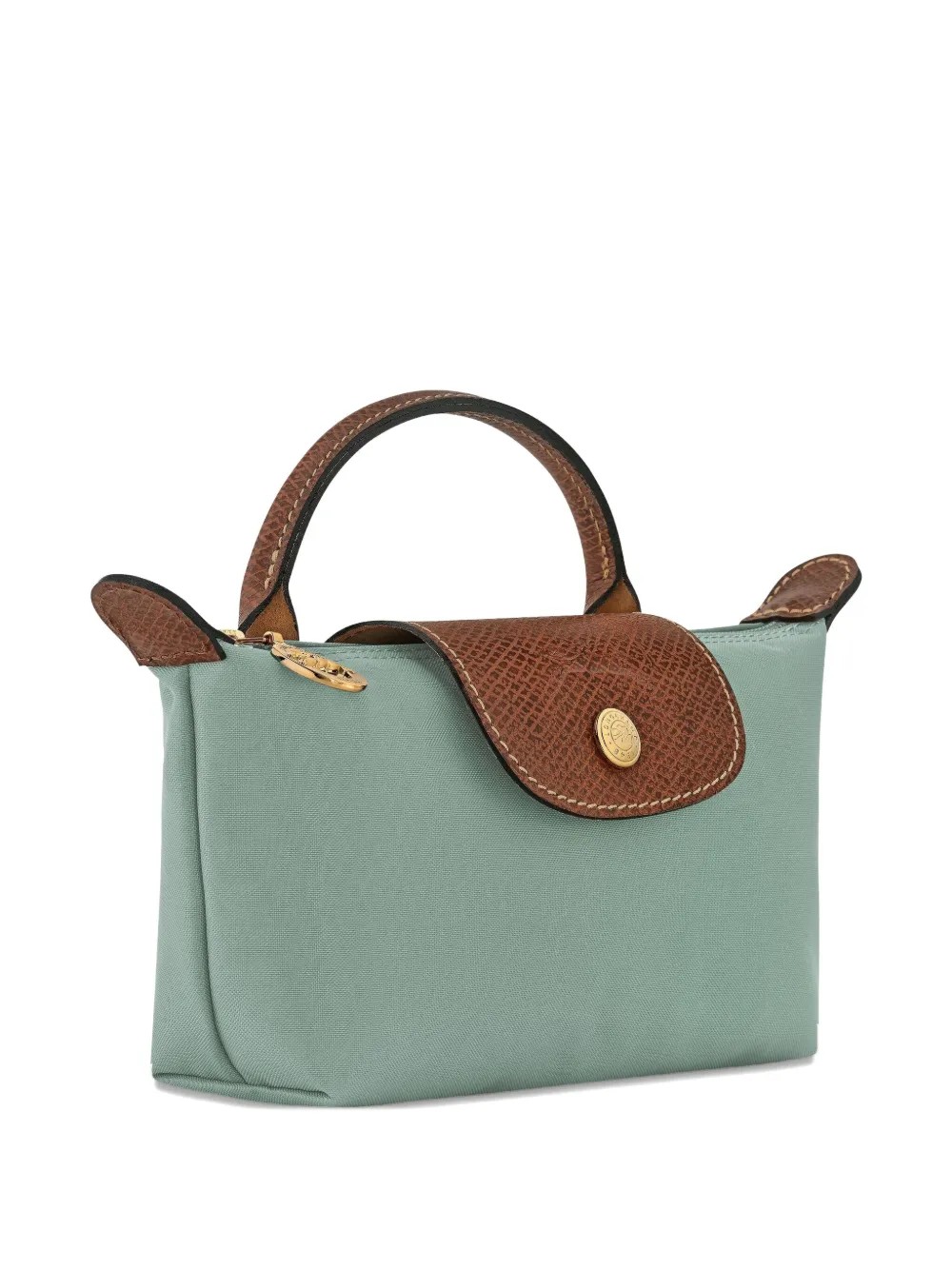 Longchamp Le Pliage clutch Groen