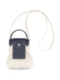 Longchamp Le Pilage mesh mini bag - Blue