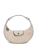 Longchamp Le Pilage curved leather shoulder bag - Pink