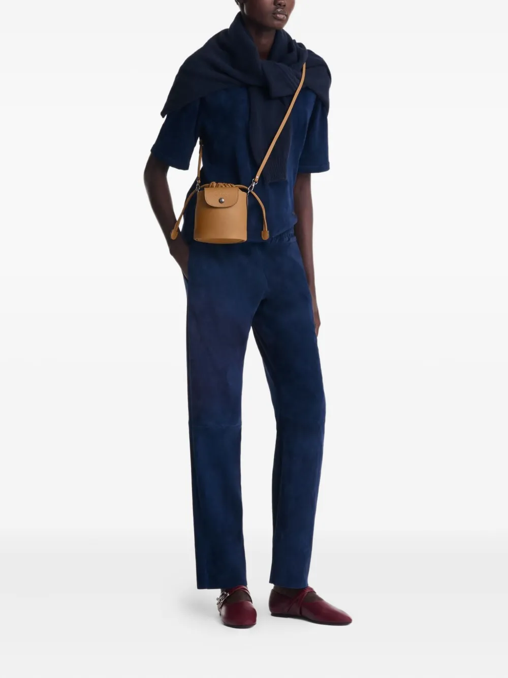 Longchamp Le Pliage Xtra bucket-tas Bruin