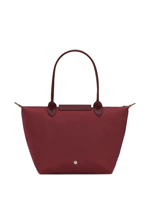 【関税&送料込】Longchamp Chestnut-Coloured M Le Pliage Red Le Pliage Green M Tote bag Chestnut - Canvas | Longchamp US