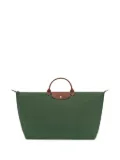 Longchamp large top-zip tote bag - Green