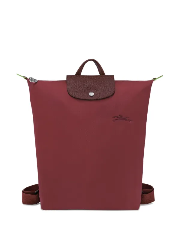 Red Longchamp Backpack Longchamp Red Leather Le Pliage XS Backpack.$495 | eBay main image 3