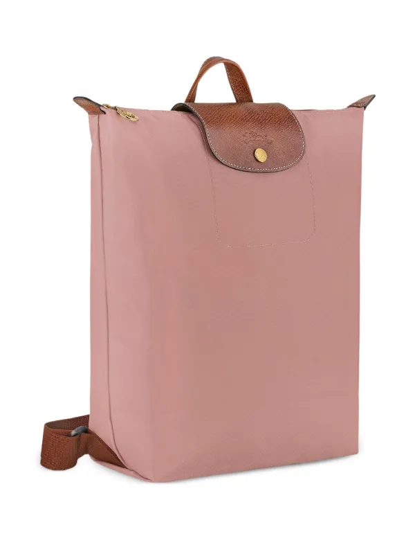 Longchamp Medium Le Pliage zip-up Backpack | Pink | FARFETCH display picture 1
