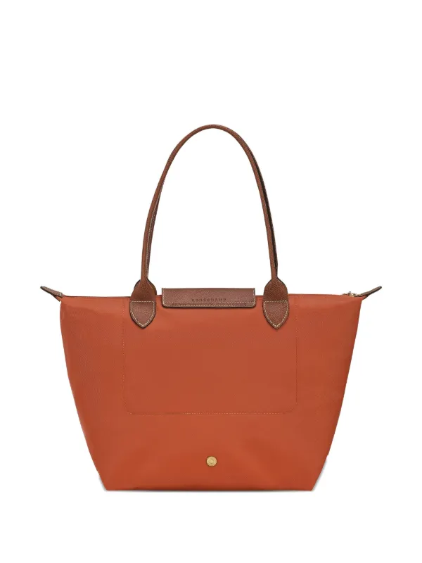 Longchamp Canvas Tote Bag Orange FARFETCH IN