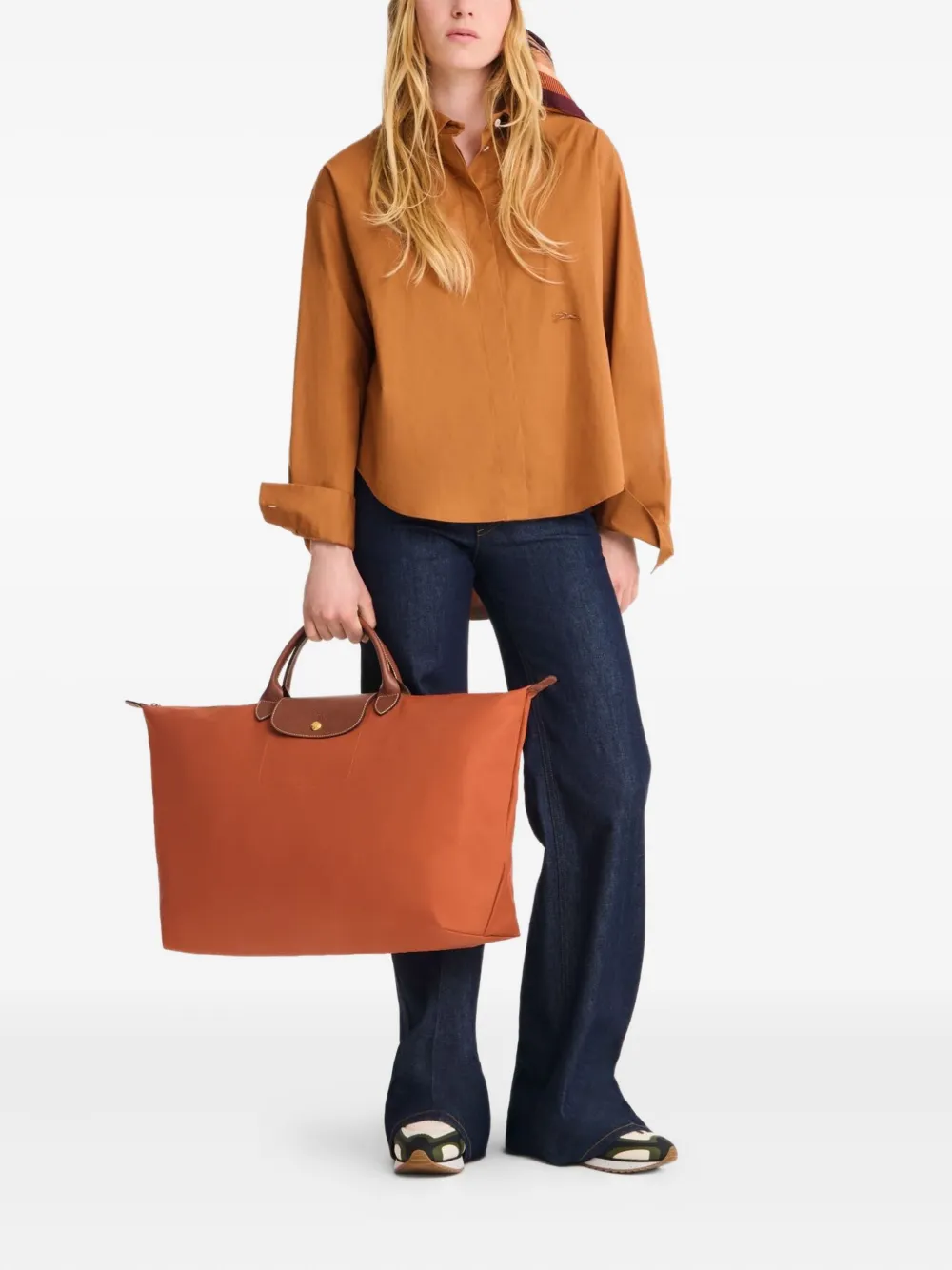 Longchamp large Le Pliage tote bag | Image 2