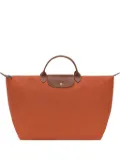 Longchamp large Le Pliage tote bag - Orange
