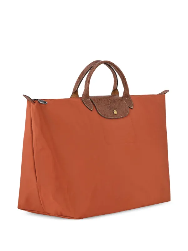 Longchamp Large Le Pliage Tote Bag Orange FARFETCH GE