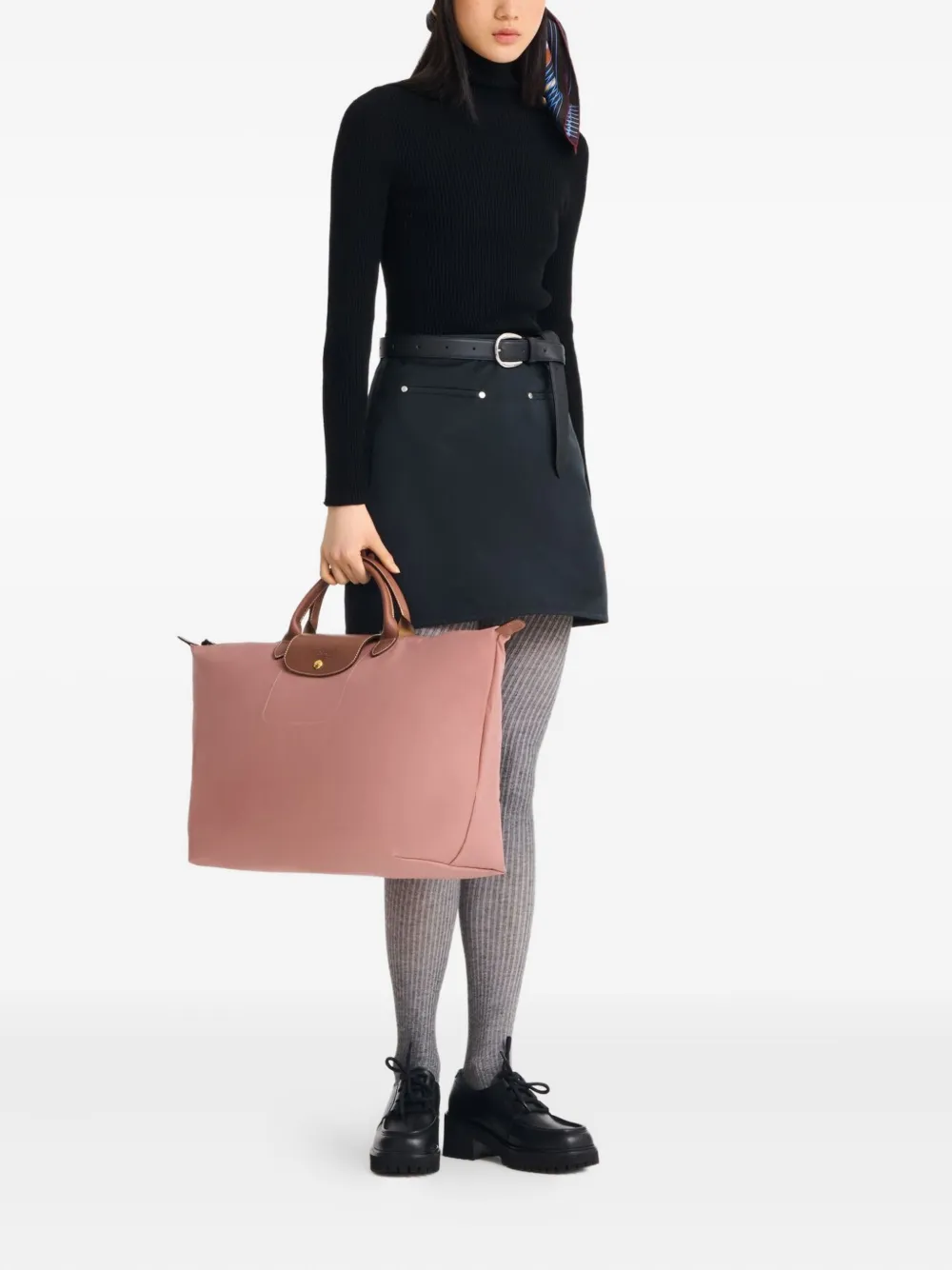 Longchamp sac à main Le Pliage | rose | Image 1