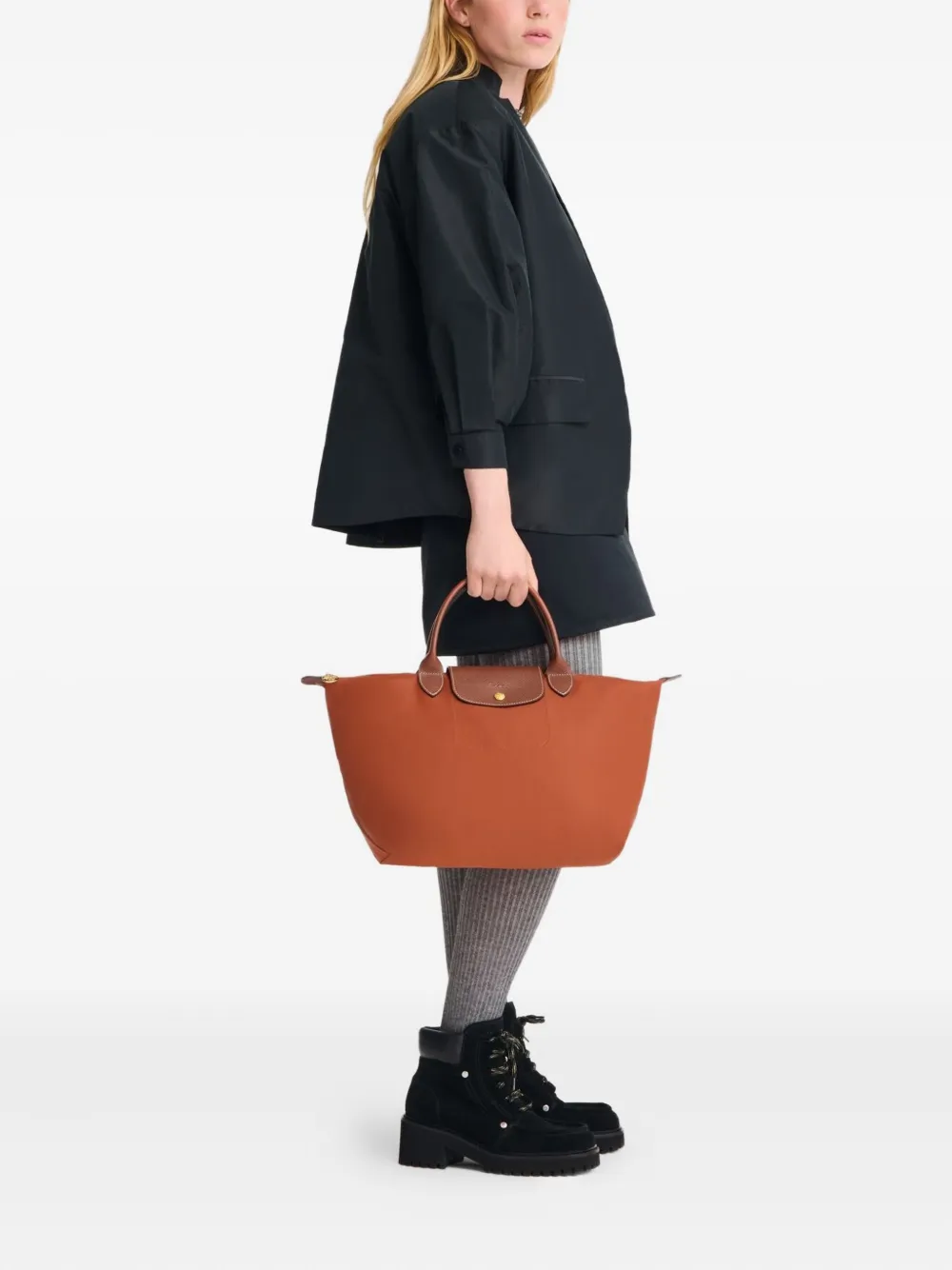 Longchamp Le Pliage shopper Oranje