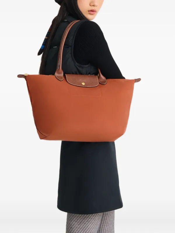 【関税&送料込】Longchamp Shoulder Bag Longchamp Le Pliage Shoulder Bag | Orange | FARFETCH