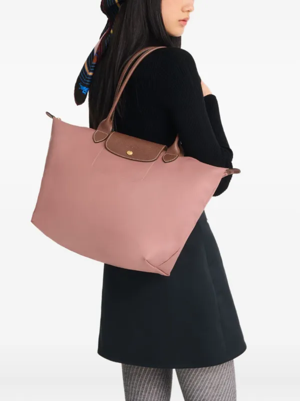 Longchamp Le Pliage Shoulder Bag | Pink | FARFETCH