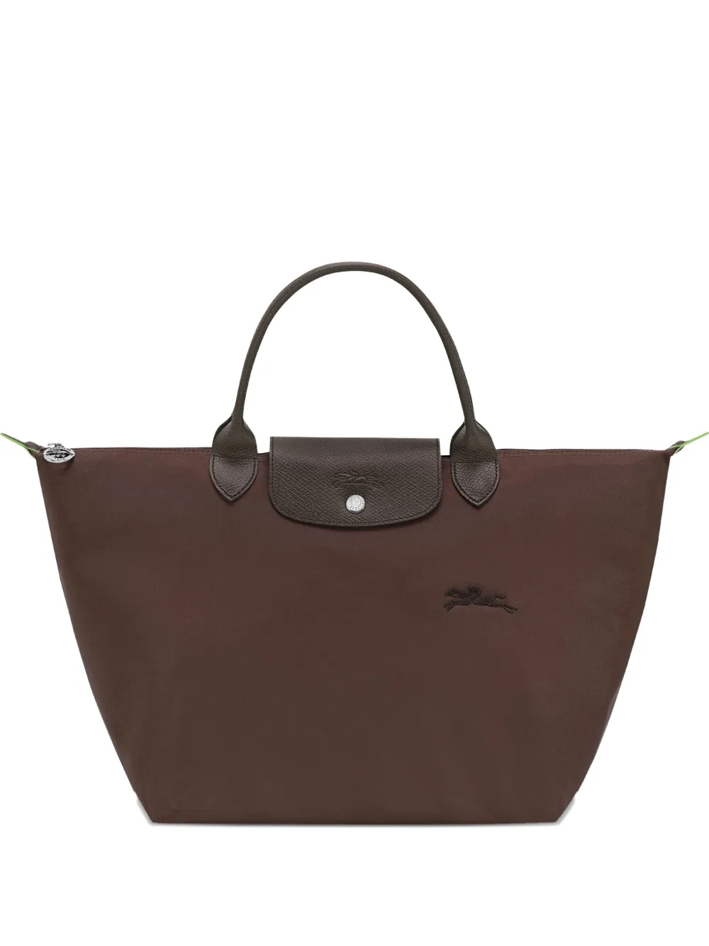 Longchamp medium Le Pliage tote bag - ブラウン Longchamp medium Le Pliage tote bag - ブラウン