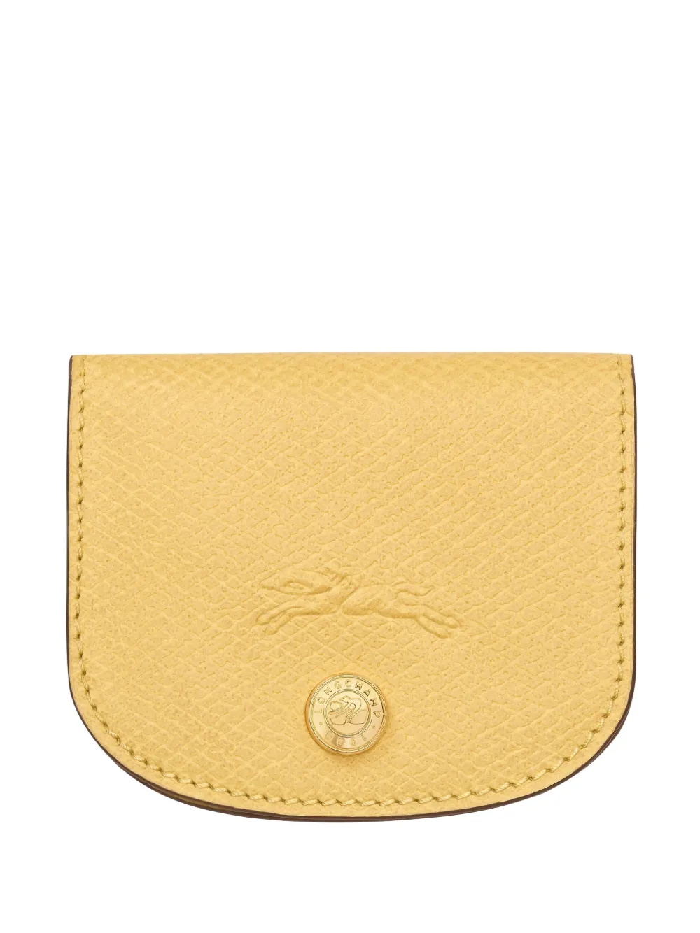 Longchamp tarjetero Épure de piel en relieve | amarillo | Image 1