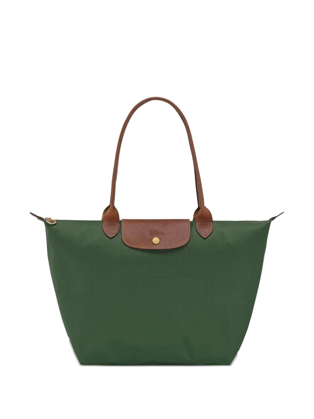Longchamp Le Pliage schoudertas Groen