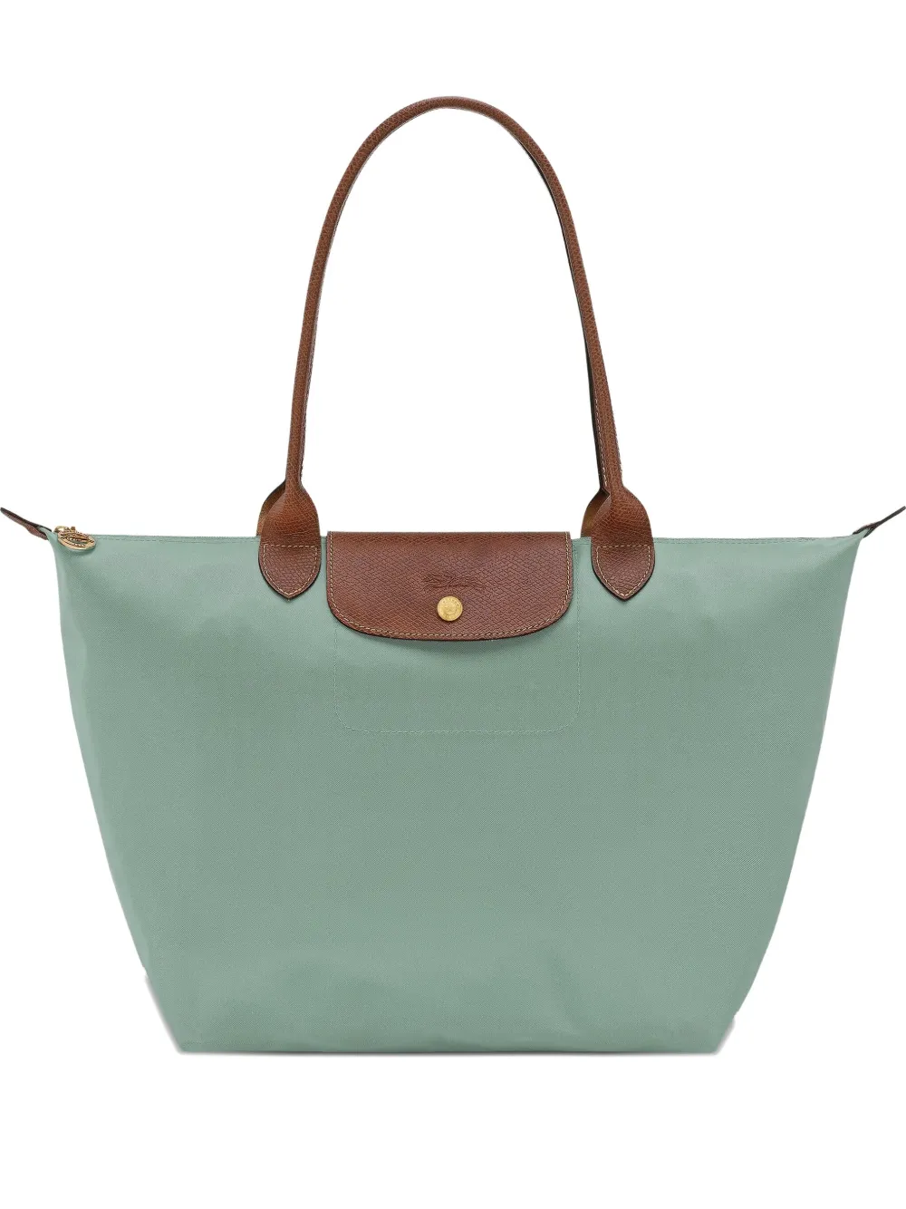 Longchamp large Le Pliage tote bag - グリーン Longchamp large Le Pliage tote bag - グリーン