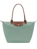 Longchamp large Le Pliage tote bag - Green