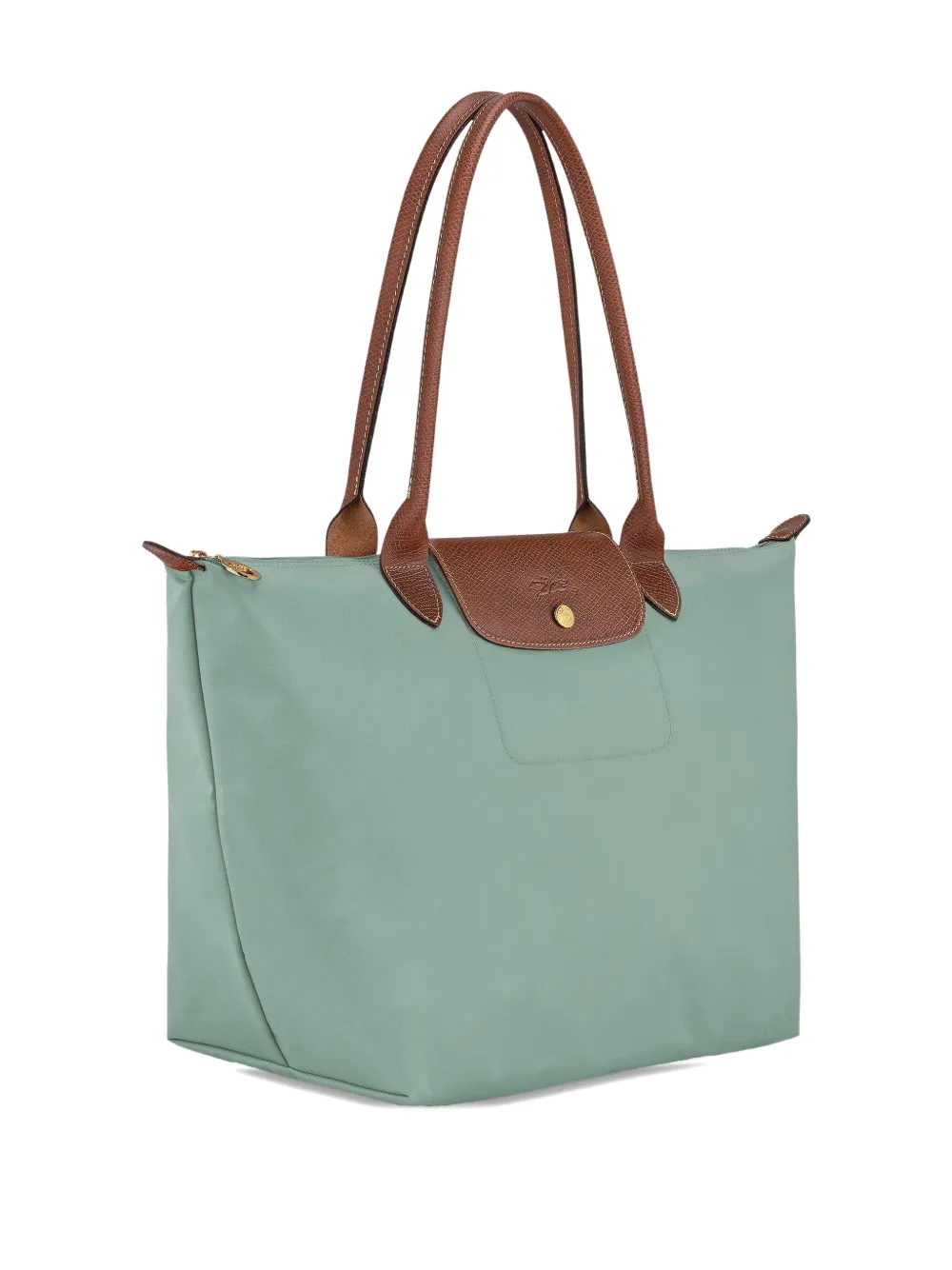 Longchamp Le Pliage grote shopper Groen