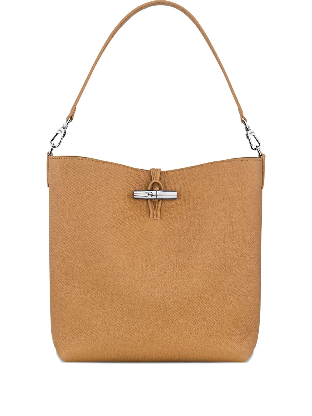 Longchamp medium Le Roseau shoulder bag | Brown | Image 1