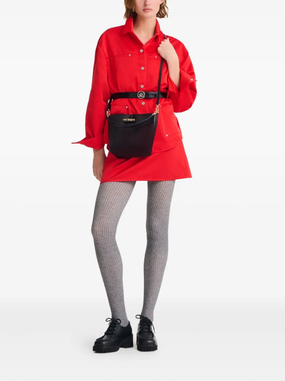 Longchamp extra small Le Roseau bucket bag | Image 2