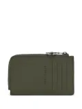 Longchamp embossed leather cardholder - Green