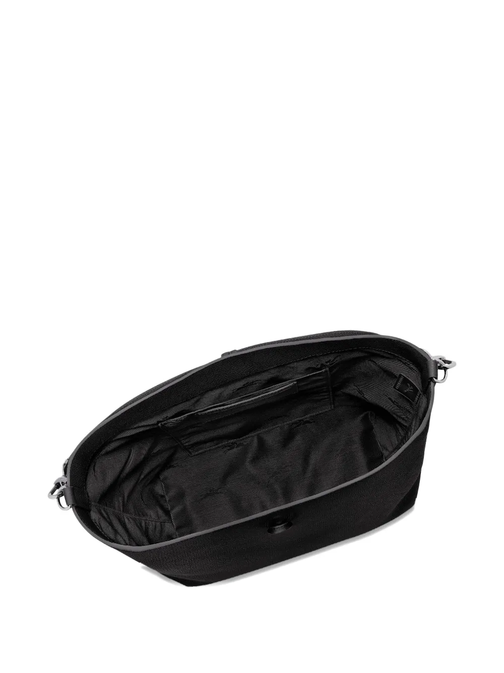 Longchamp Le Roseau medium schoudertas Zwart