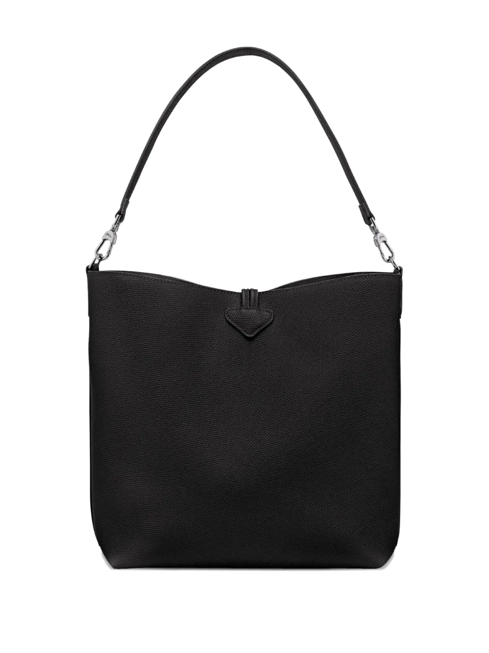 Longchamp Le Roseau medium schoudertas Zwart