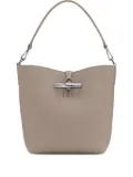 Longchamp small Le Roseau bucket bag - Neutrals