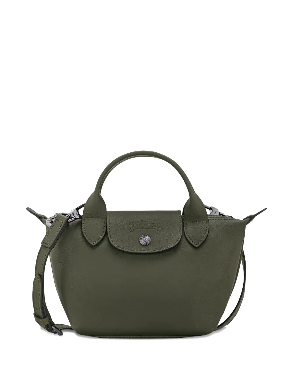 Longchamp Le Pliage mini-tas Groen
