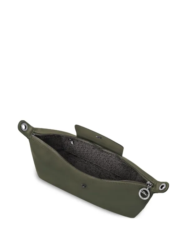 Longchamp ル プリアージュ ショルダーバッグ M | グリーン | FARFETCH JP