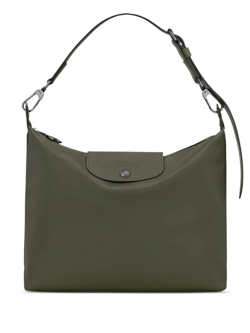Longchamp Borsa a spalla Le Pliage media - Verde