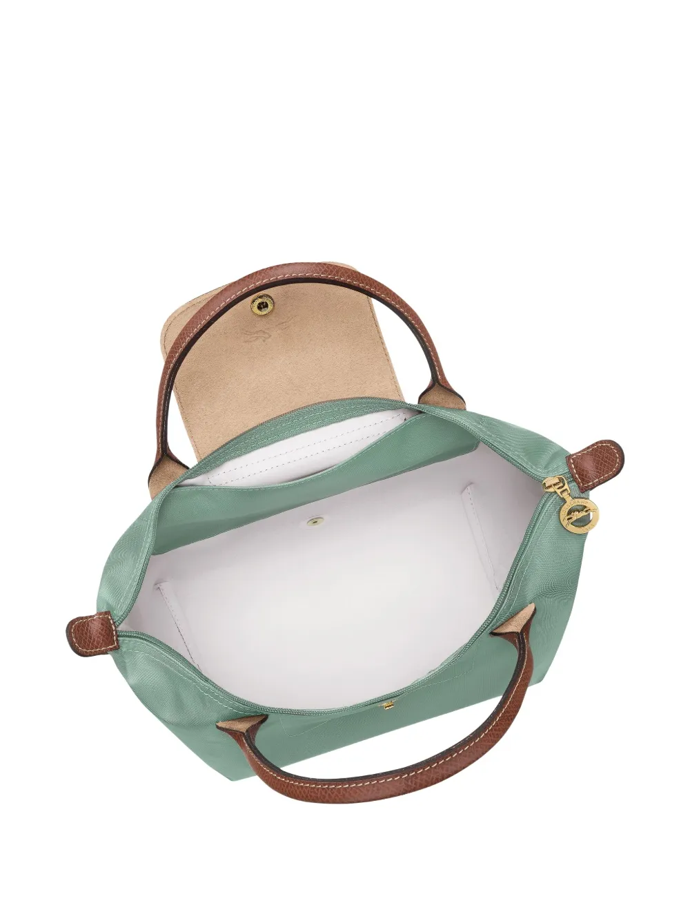 Longchamp Le Pliage kleine shopper Groen